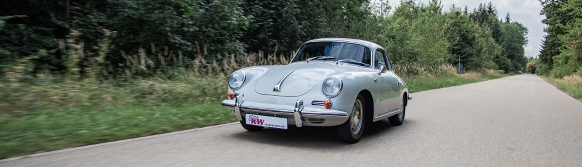 The new KW Classic Shocks for the Porsche 356 are full adjustable in the driving dynamics