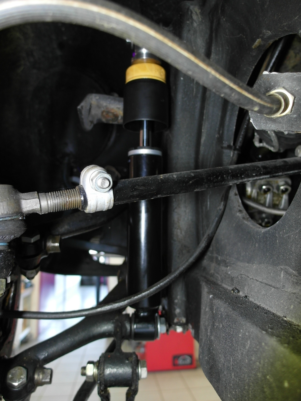 A modification of the torsion bar springs is not needed.