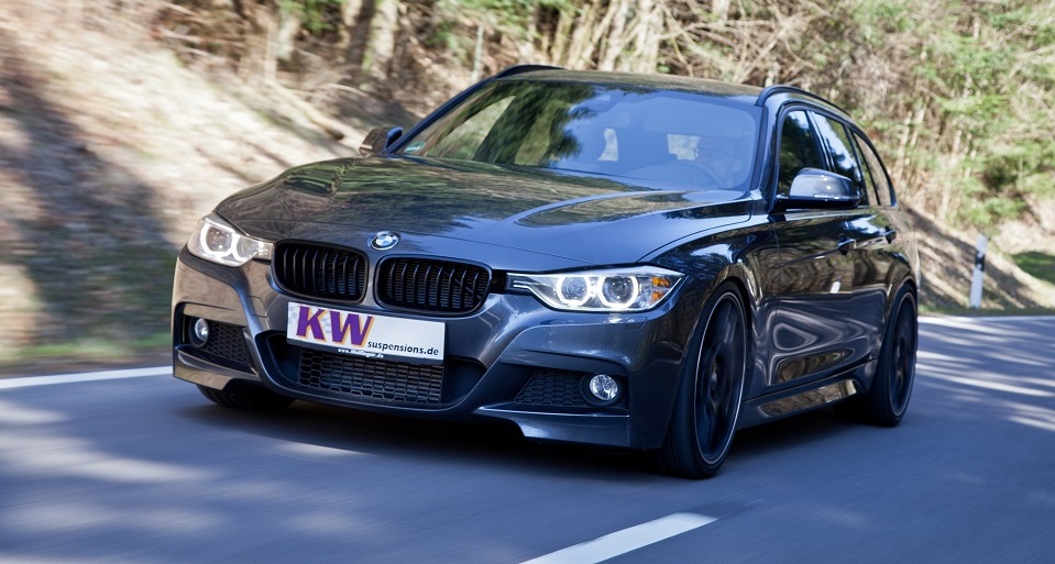 KW suspension installed in BMW F31 Touring