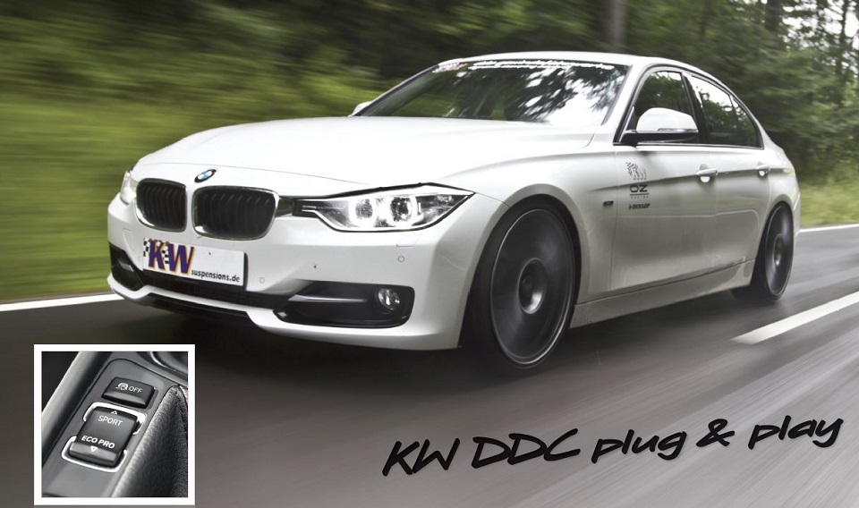 Adaptive KW DDC suspension for BMW 3series and BMW 4series